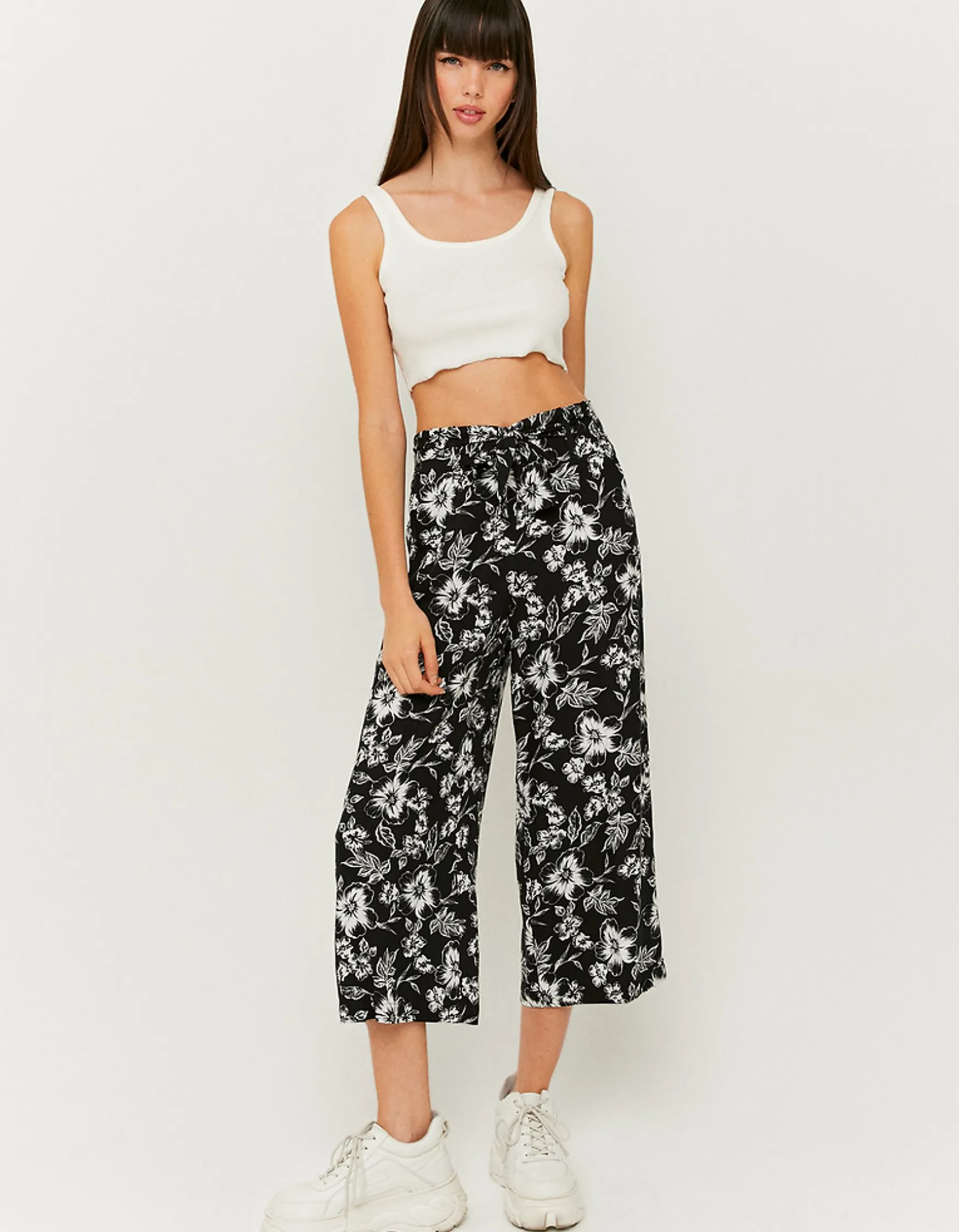 Tally Weijl e Mid Waist Culotte Hose Fancy Detail^ Hosen