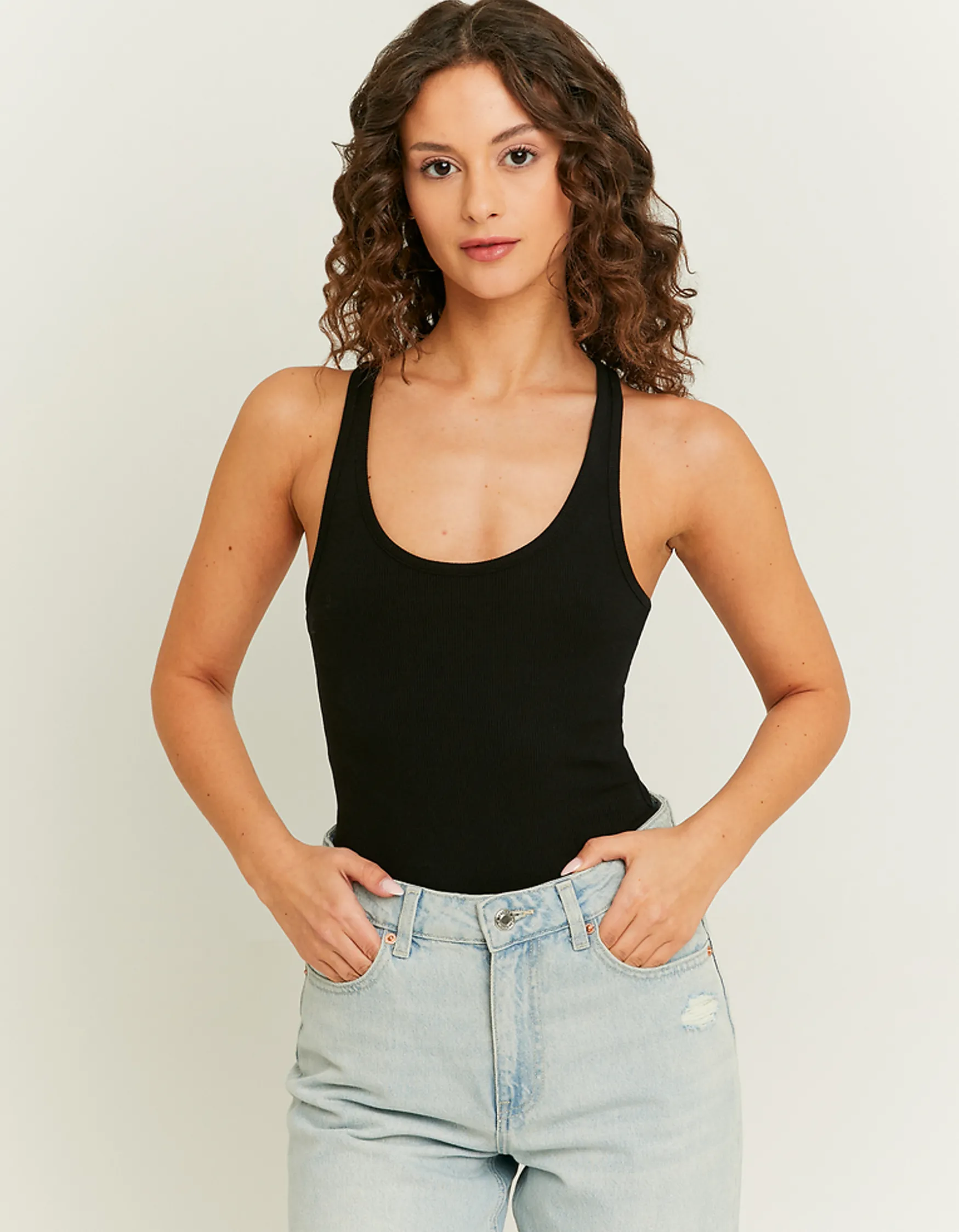 Tally Weijl er Basic Bodysuit^ Basic T-Shirts | Bodies