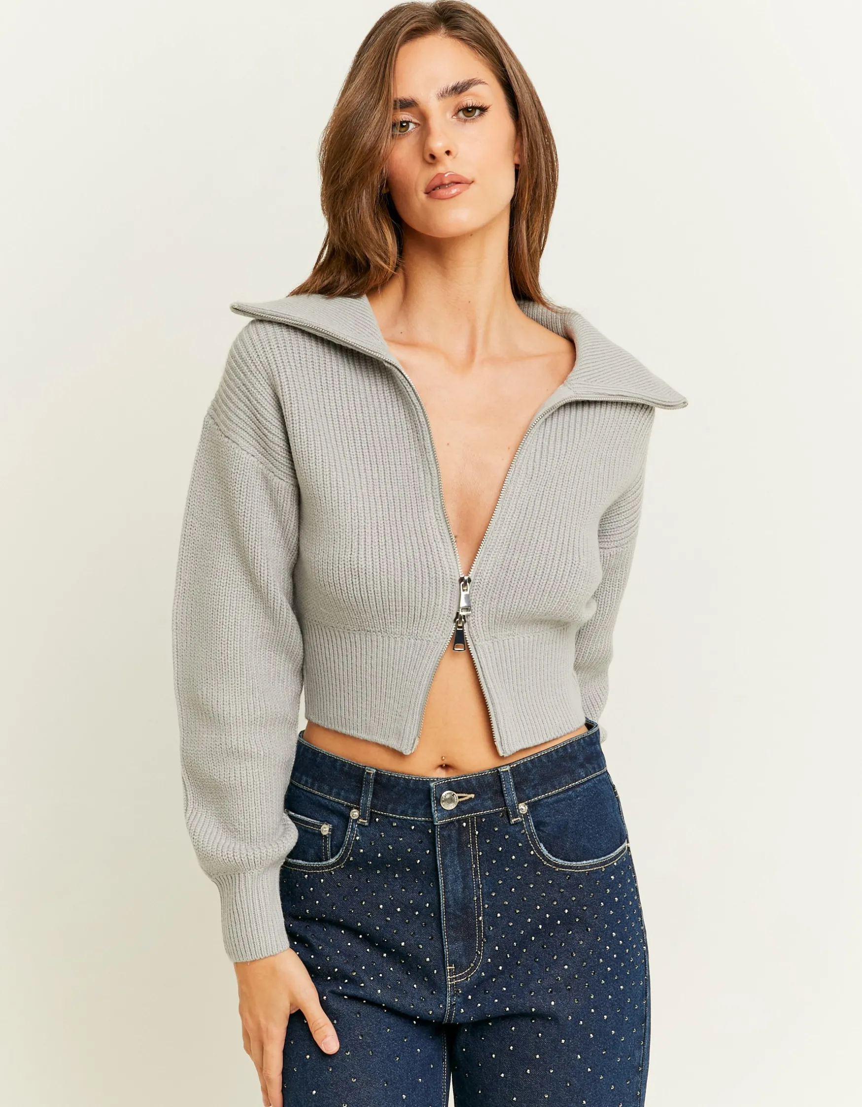 Tally Weijl Schwarzer Cardigan^ Strick