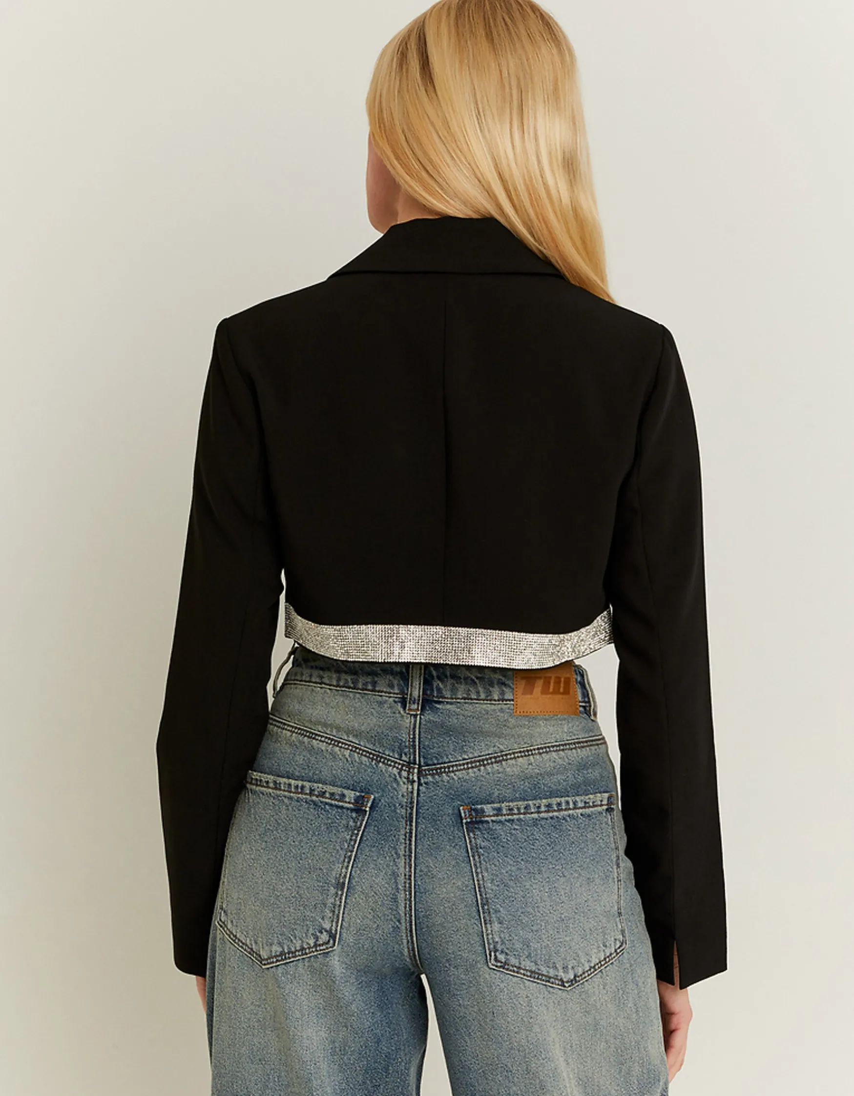 Tally Weijl er Cropped Blazer mit Strass-Band^ Jacken