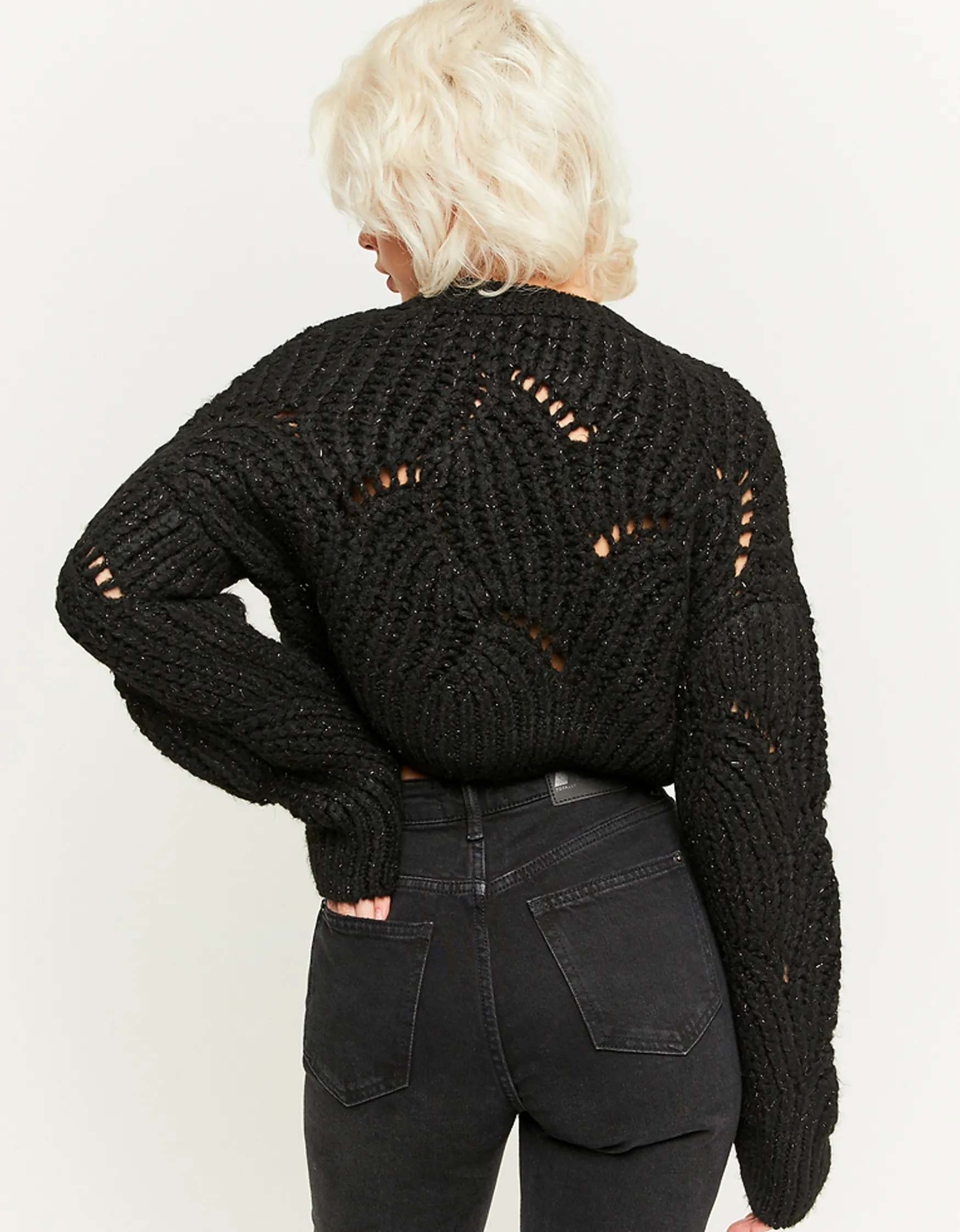 Tally Weijl er Cropped Chunky Knit Pullover^ Strick