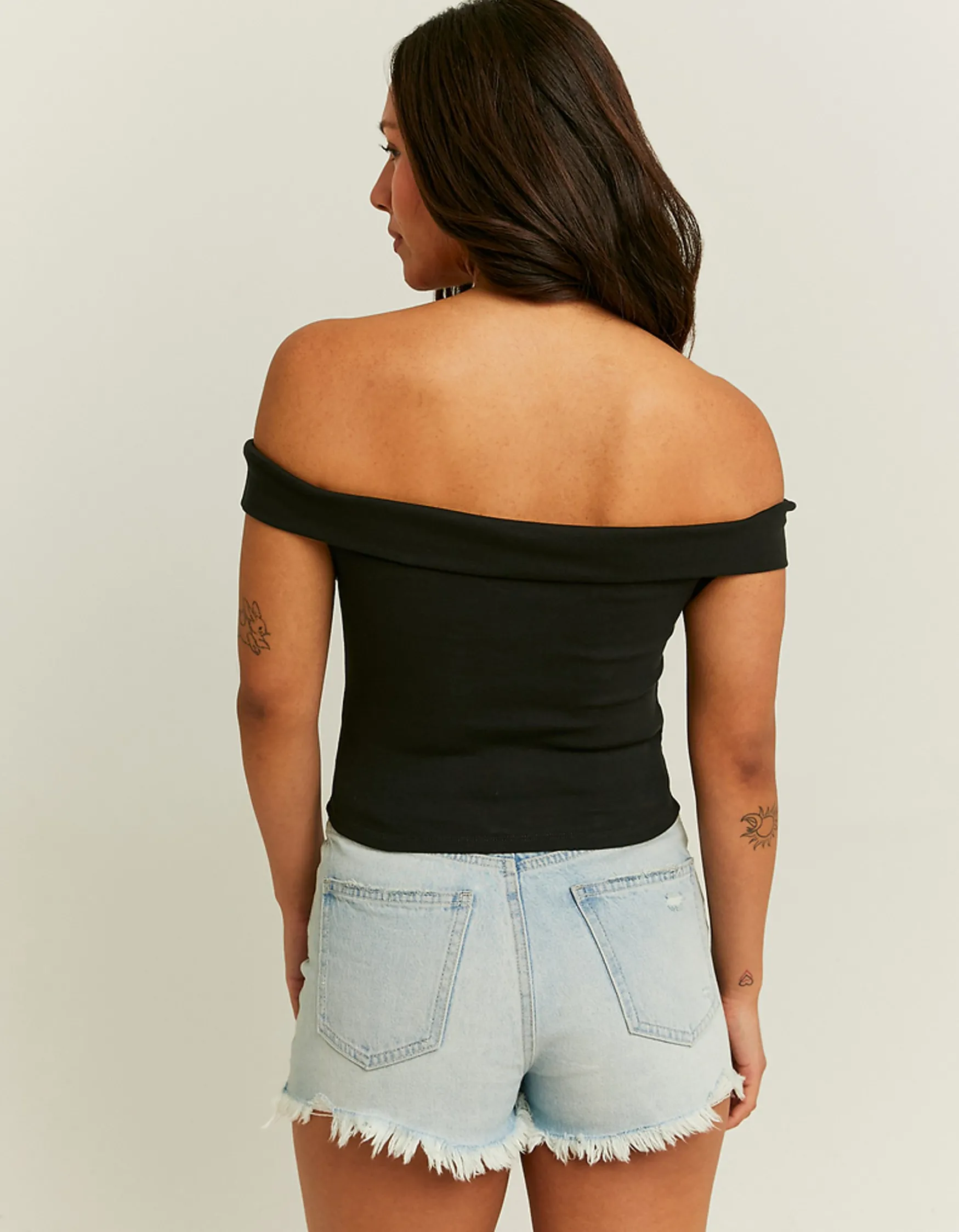 Tally Weijl es Basic Off Shoulder Tank Top^ Basic T-Shirts