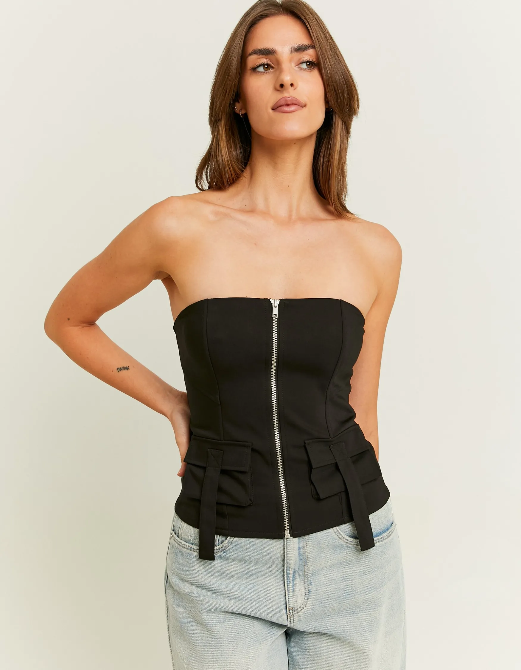 Tally Weijl es Cargo-Bandeau-Top^ Tops