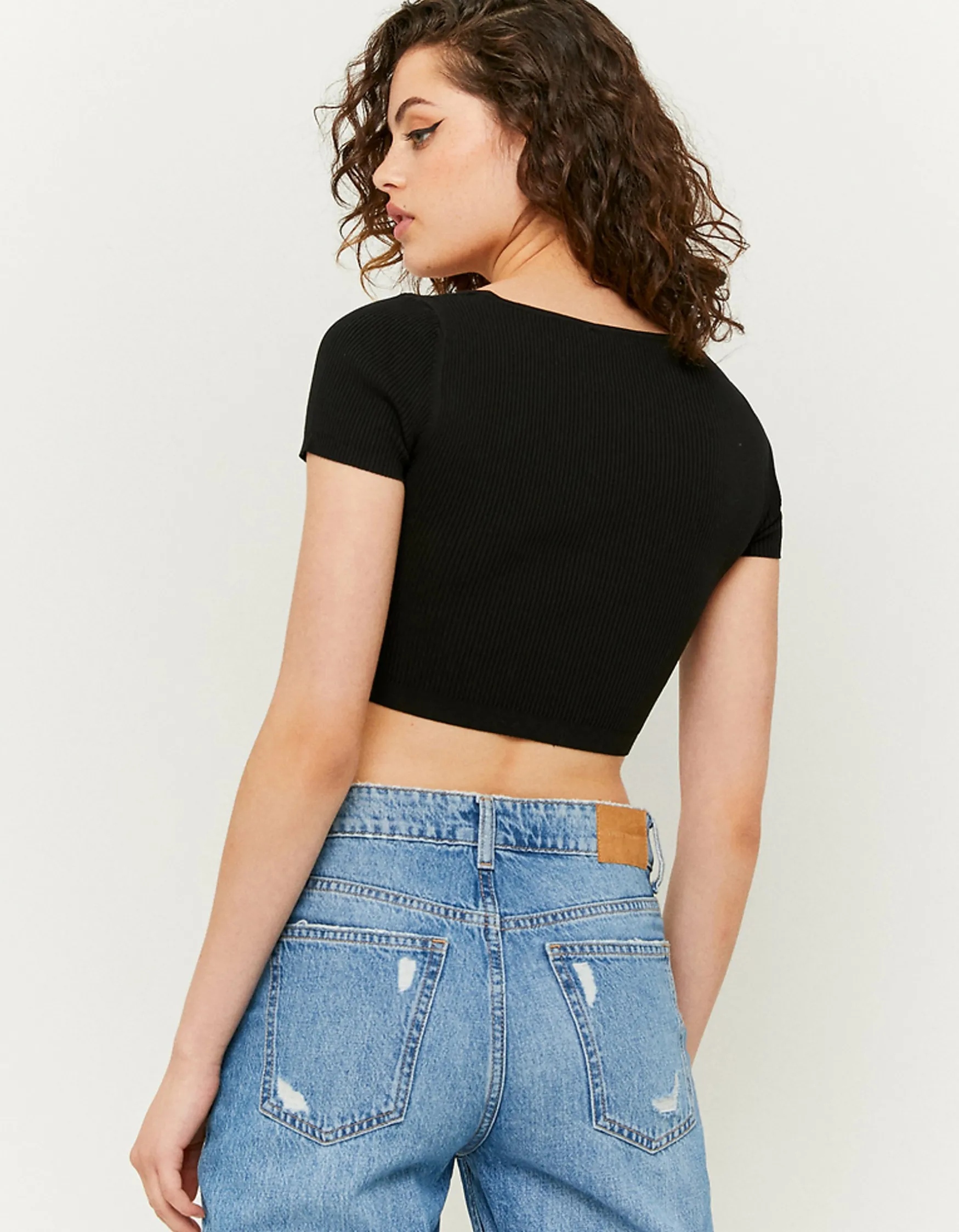 Tally Weijl es Crop Top aus Strick^ Strick | Tops