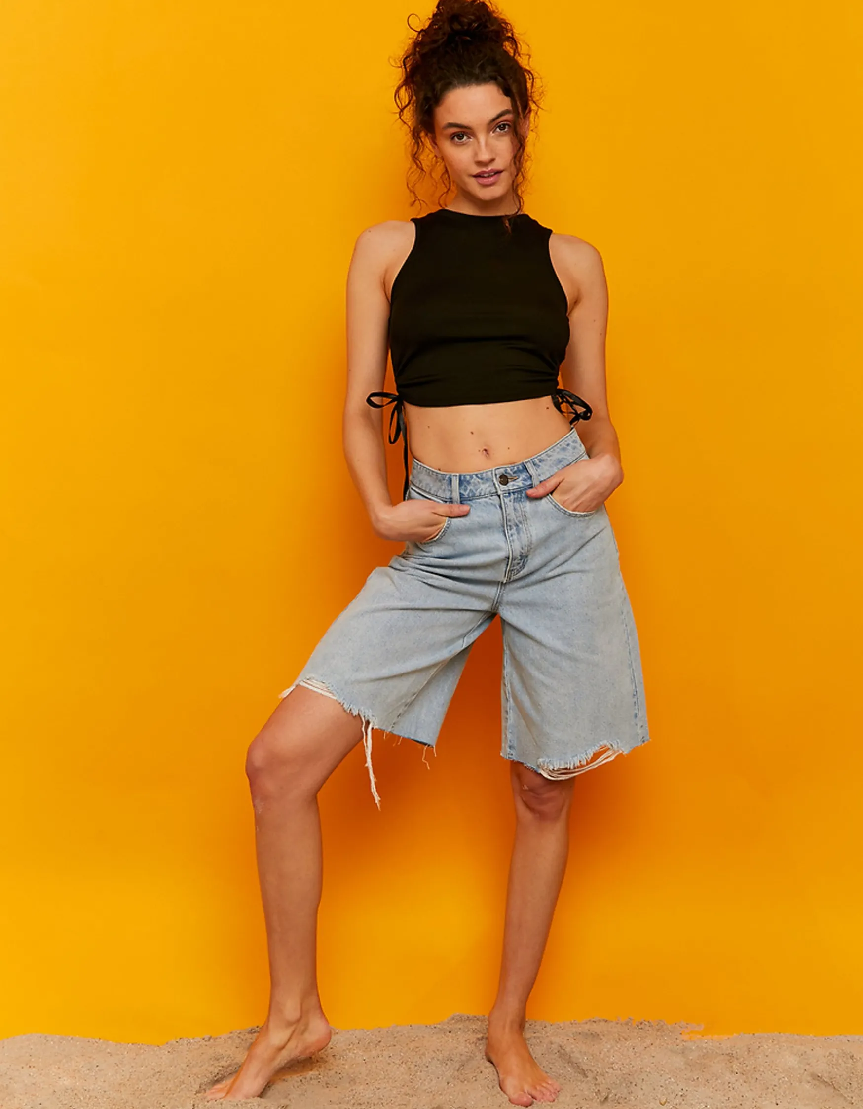 Tally Weijl es Cropped Top mit Seiten Cut Outs^ Tops