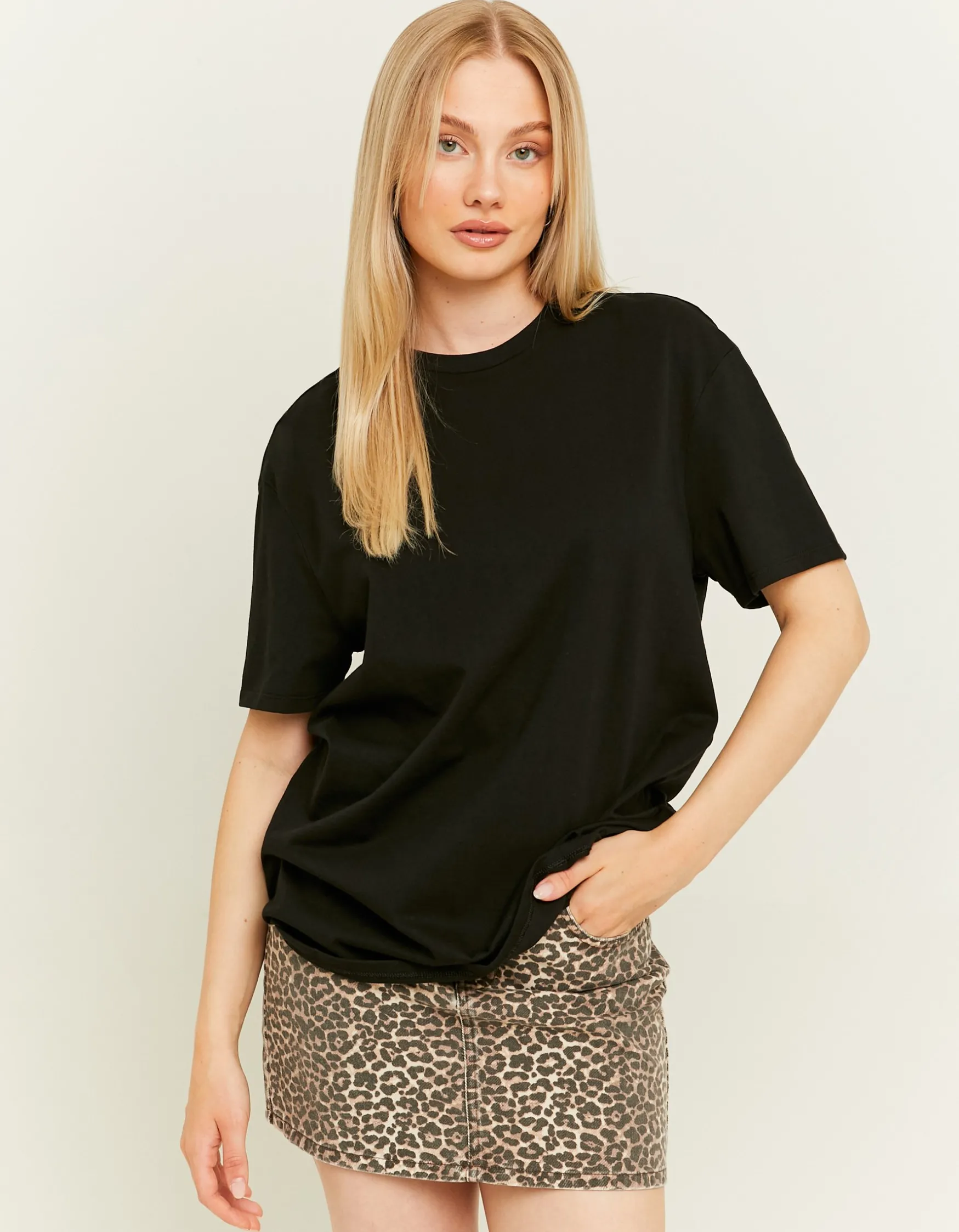 Tally Weijl es oversized Basic-T-Shirt^ Leggings | Basic T-Shirts