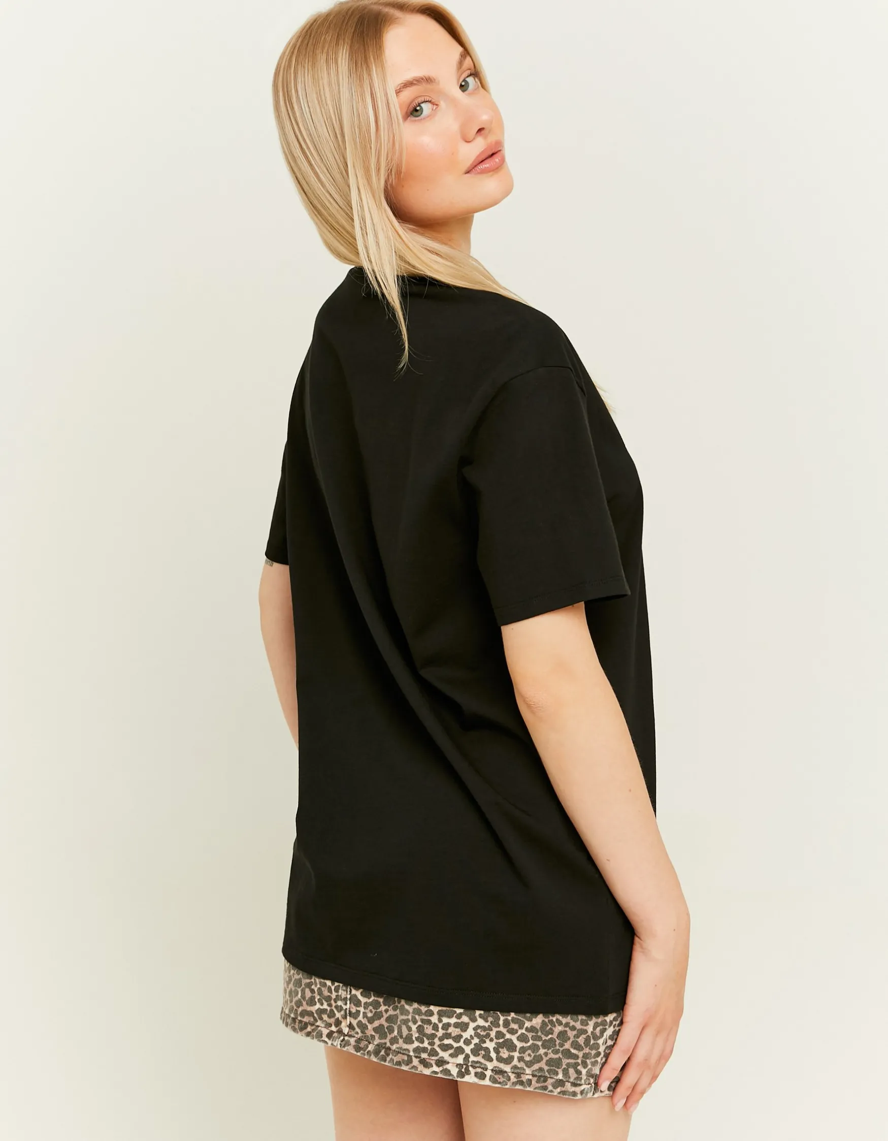 Tally Weijl es oversized Basic-T-Shirt^ Leggings | Basic T-Shirts