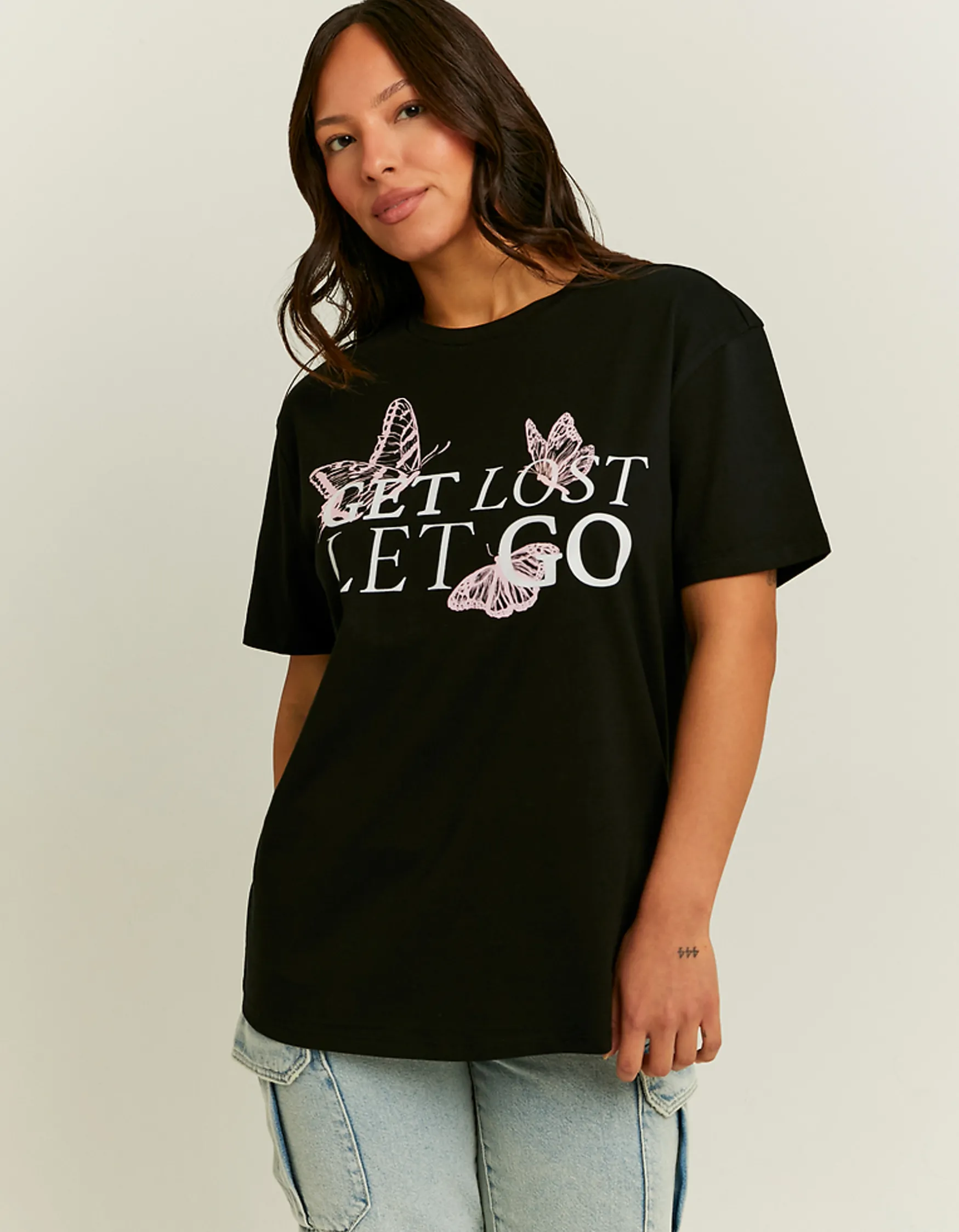 Tally Weijl es Oversized Bedrucktes T-Shirt^ T-Shirts Mit Print