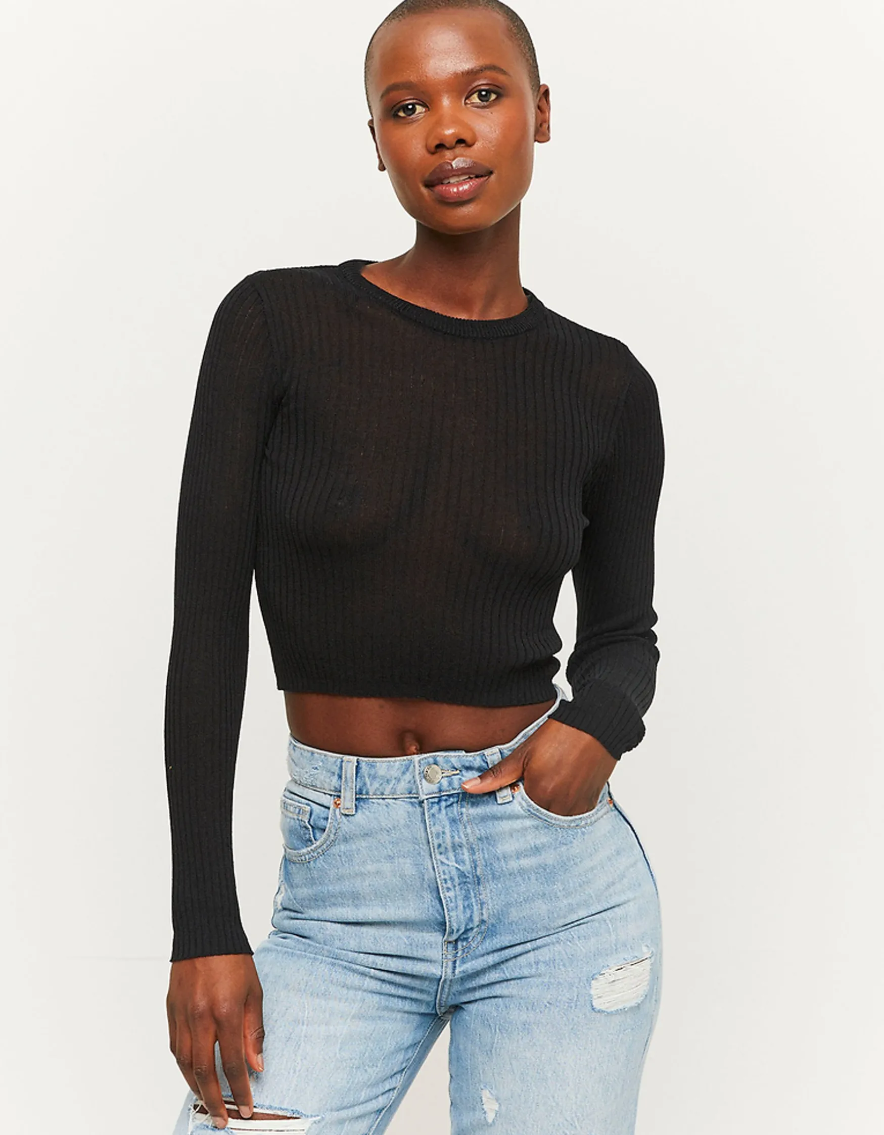 Tally Weijl Transparenter Strickpullover^ Strick