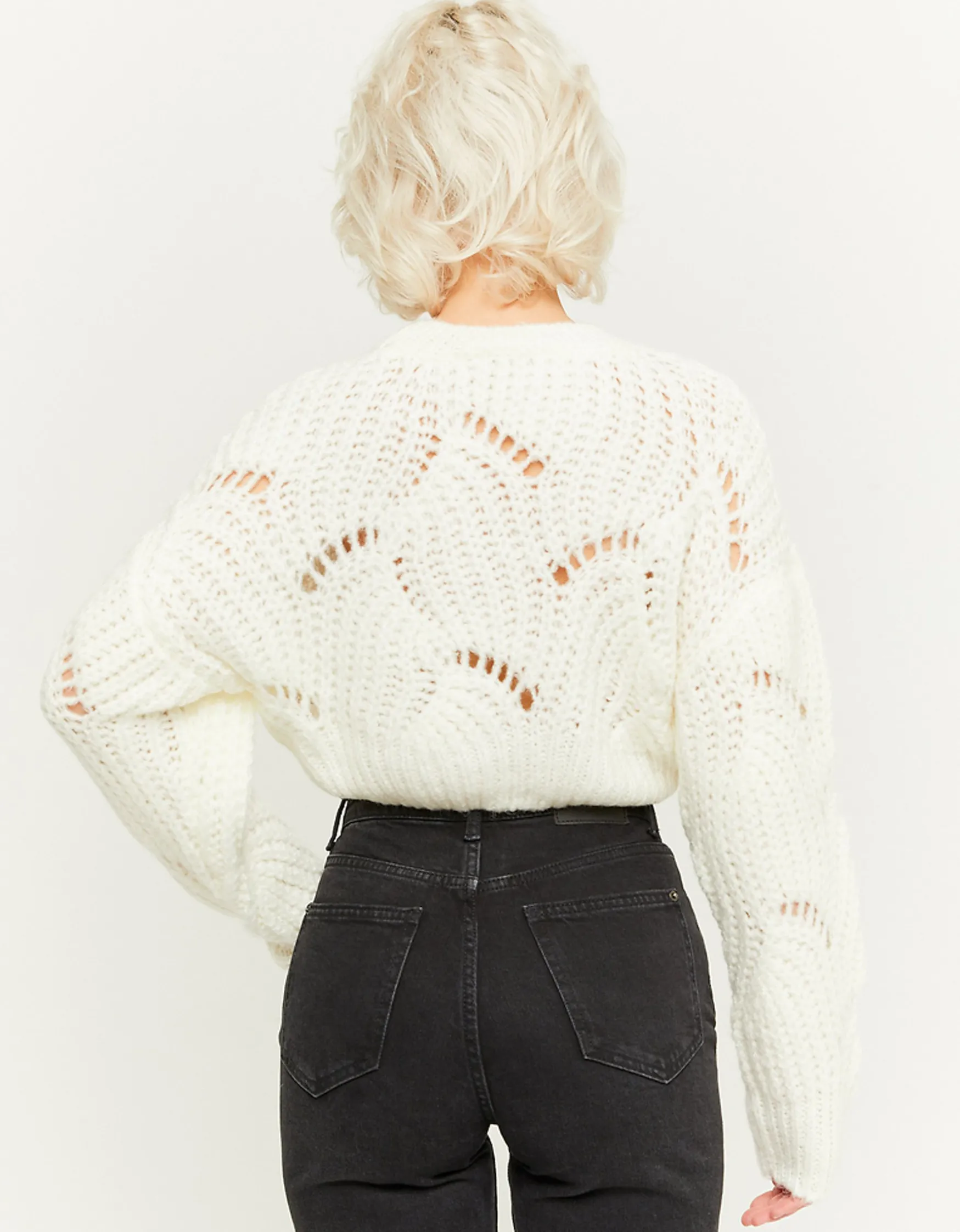 Tally Weijl er Cropped Chunky Knit Pullover^ Strick