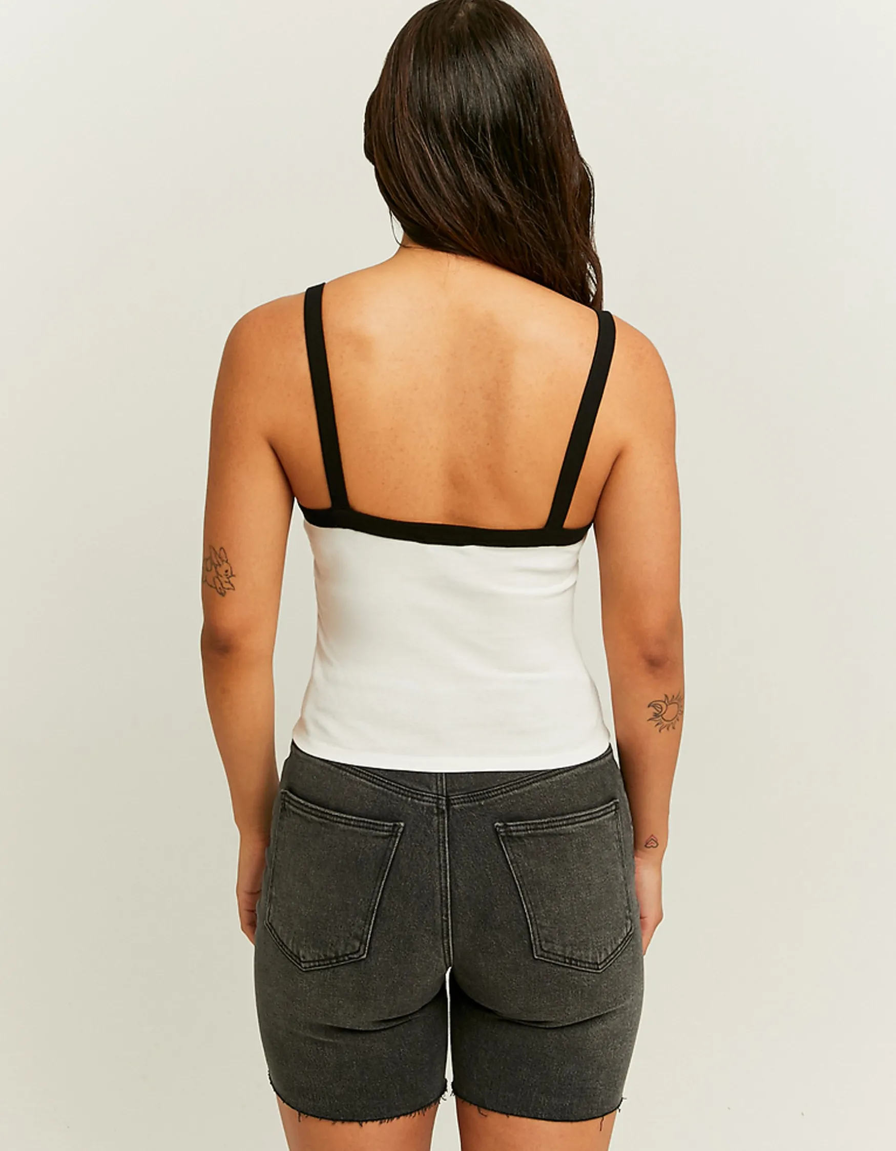 Tally Weijl Weisses Basic Tank Top^ Basic T-Shirts