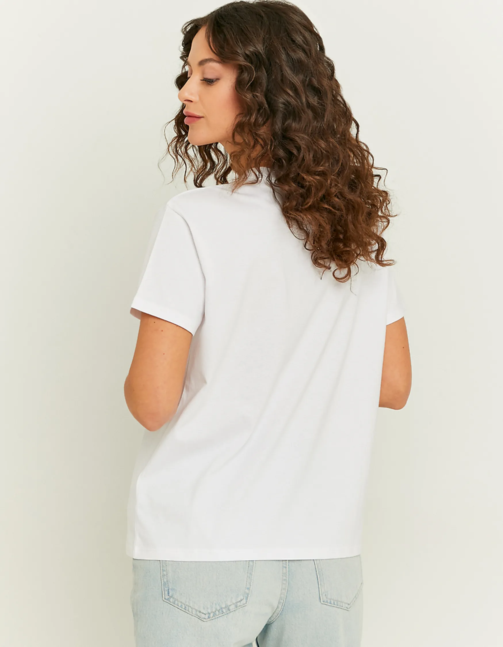 Tally Weijl Weisses Oversized Print T-Shirt^ T-Shirts Mit Print