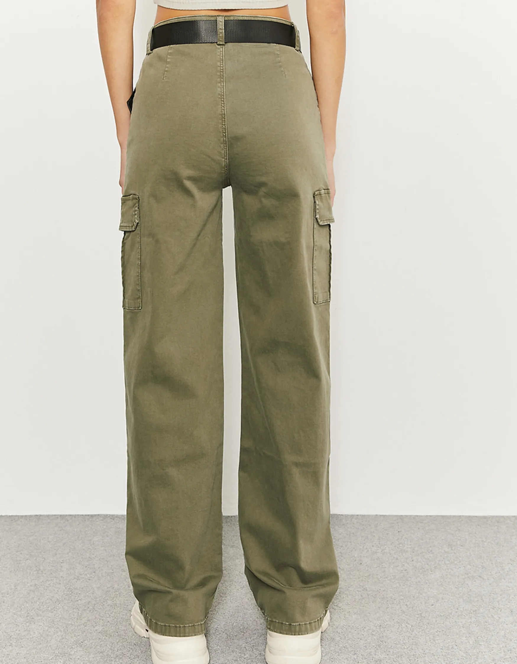 Tally Weijl Wide Leg Cargo Trousers mit Gürtel^ Cargo & Parachute